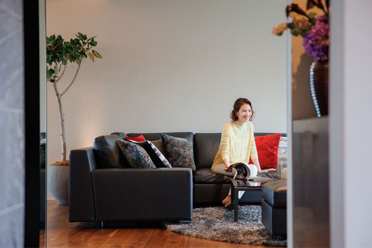 暮らしの中で本を読む吉森ゆき